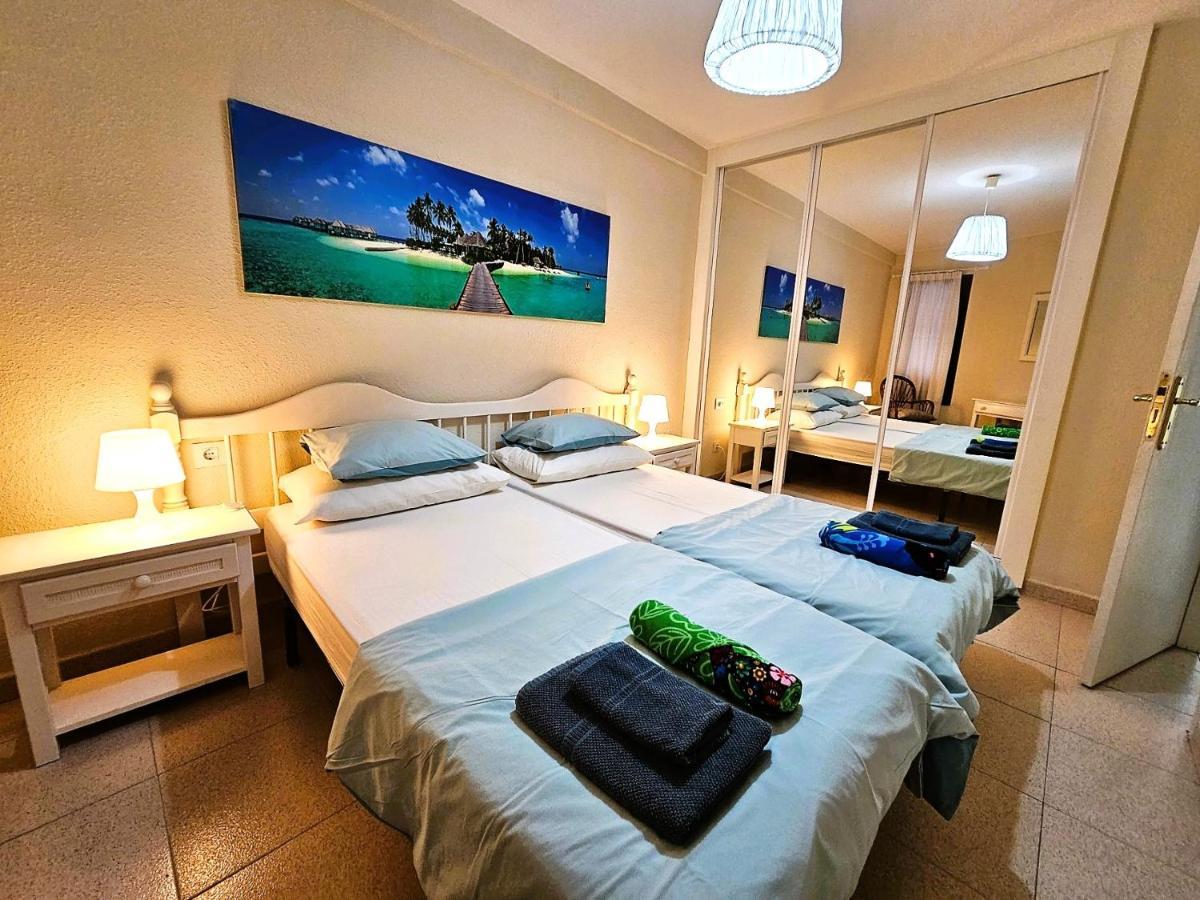 Ferienwohnung Vinas Del Mar With Sea View Playa de las Américas Exterior foto